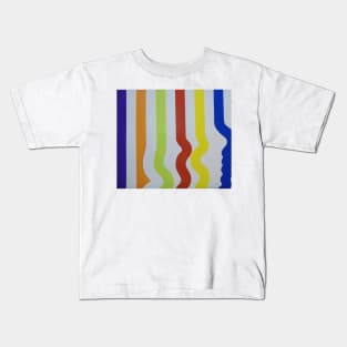 Taking a line for a walk Kids T-Shirt